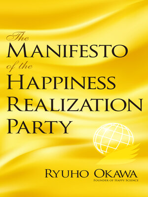 cover image of The Manifesto of the Happiness Realization Party